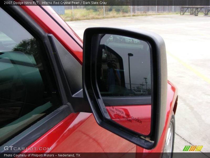 Inferno Red Crystal Pearl / Dark Slate Gray 2007 Dodge Nitro R/T