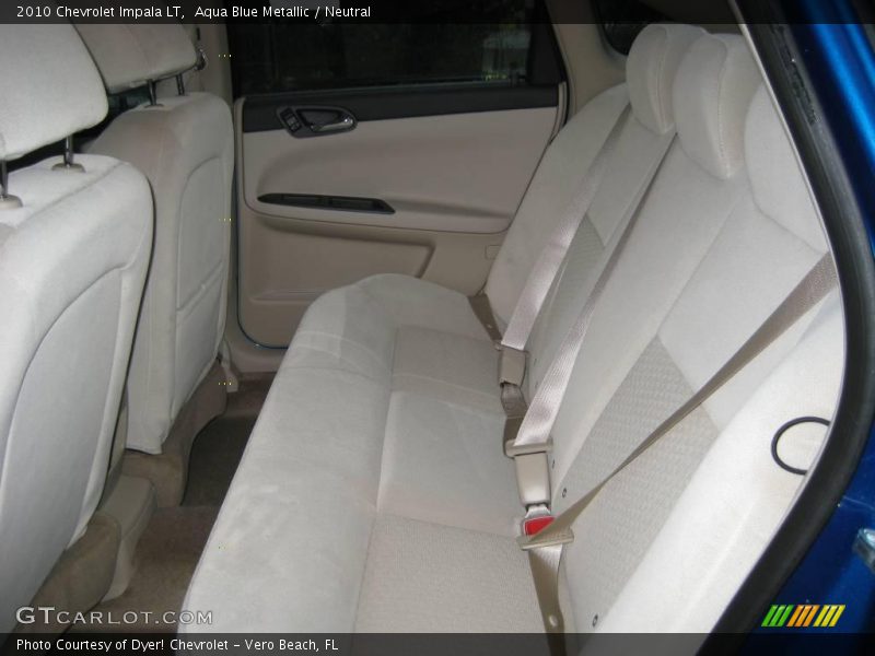 Aqua Blue Metallic / Neutral 2010 Chevrolet Impala LT