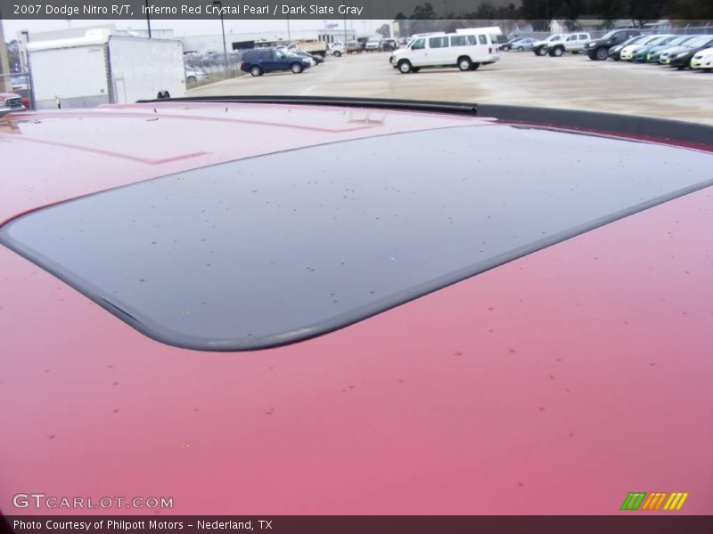 Inferno Red Crystal Pearl / Dark Slate Gray 2007 Dodge Nitro R/T