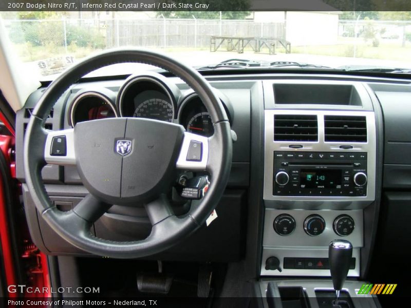 Inferno Red Crystal Pearl / Dark Slate Gray 2007 Dodge Nitro R/T