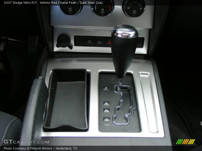 Inferno Red Crystal Pearl / Dark Slate Gray 2007 Dodge Nitro R/T
