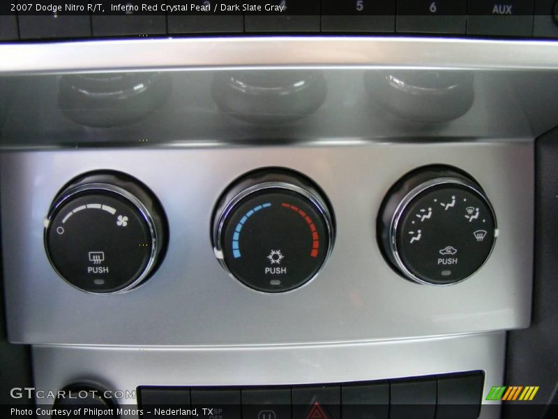 Inferno Red Crystal Pearl / Dark Slate Gray 2007 Dodge Nitro R/T
