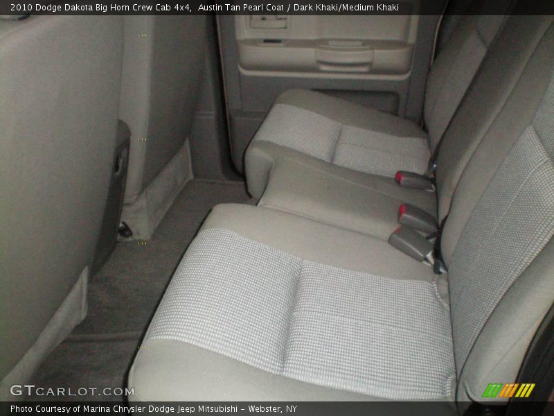 Austin Tan Pearl Coat / Dark Khaki/Medium Khaki 2010 Dodge Dakota Big Horn Crew Cab 4x4