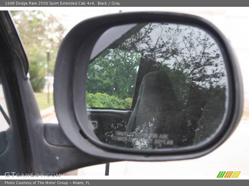 Black / Gray 1998 Dodge Ram 2500 Sport Extended Cab 4x4