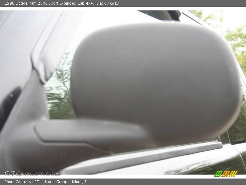Black / Gray 1998 Dodge Ram 2500 Sport Extended Cab 4x4
