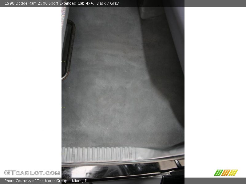 Black / Gray 1998 Dodge Ram 2500 Sport Extended Cab 4x4