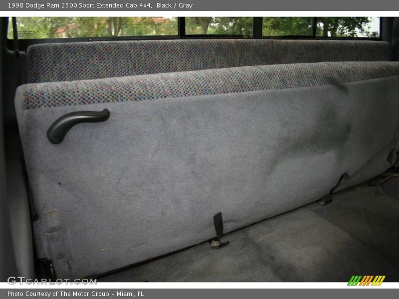 Black / Gray 1998 Dodge Ram 2500 Sport Extended Cab 4x4
