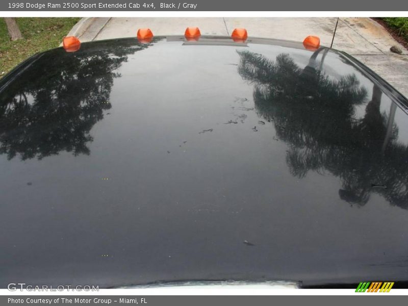 Black / Gray 1998 Dodge Ram 2500 Sport Extended Cab 4x4