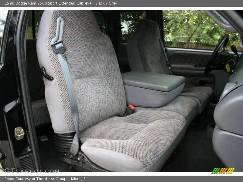 Black / Gray 1998 Dodge Ram 2500 Sport Extended Cab 4x4
