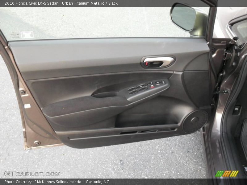 Urban Titanium Metallic / Black 2010 Honda Civic LX-S Sedan