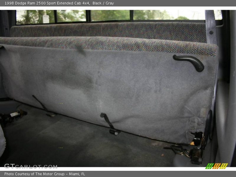 Black / Gray 1998 Dodge Ram 2500 Sport Extended Cab 4x4