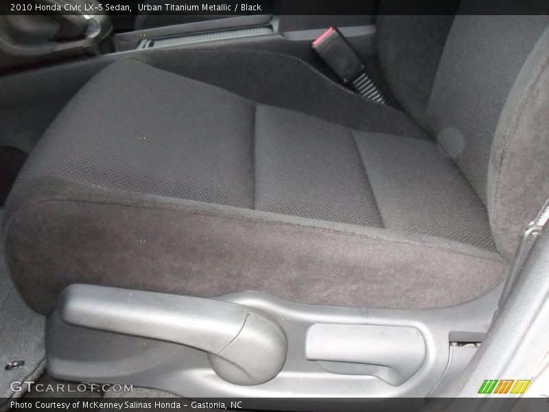 Urban Titanium Metallic / Black 2010 Honda Civic LX-S Sedan