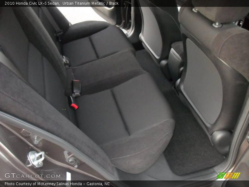 Urban Titanium Metallic / Black 2010 Honda Civic LX-S Sedan