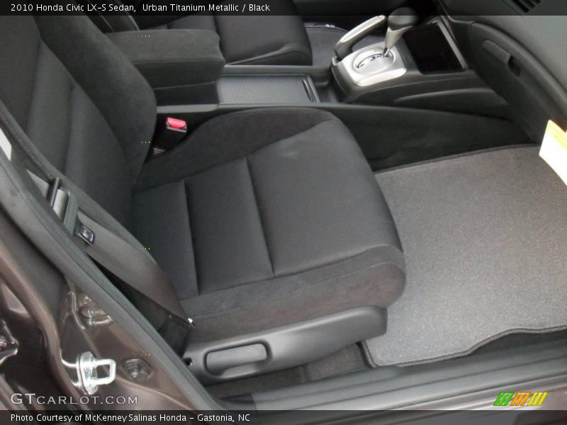 Urban Titanium Metallic / Black 2010 Honda Civic LX-S Sedan