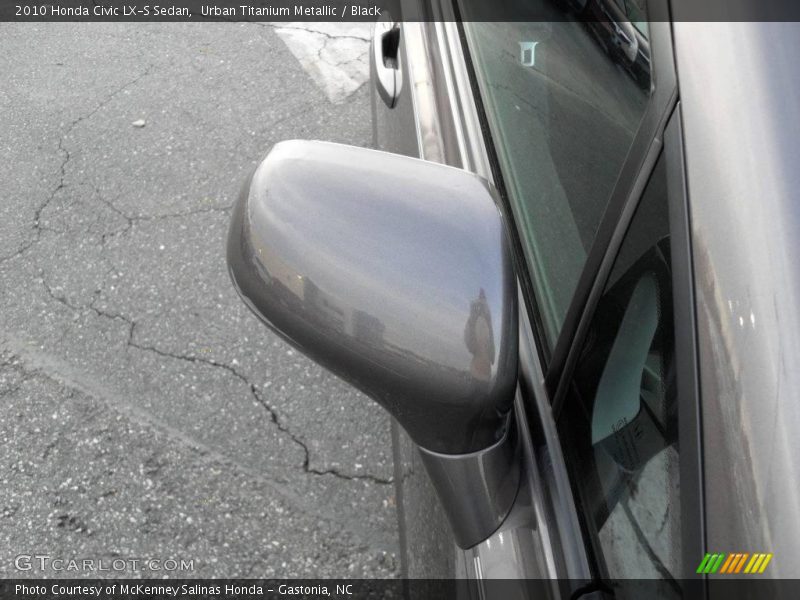 Urban Titanium Metallic / Black 2010 Honda Civic LX-S Sedan