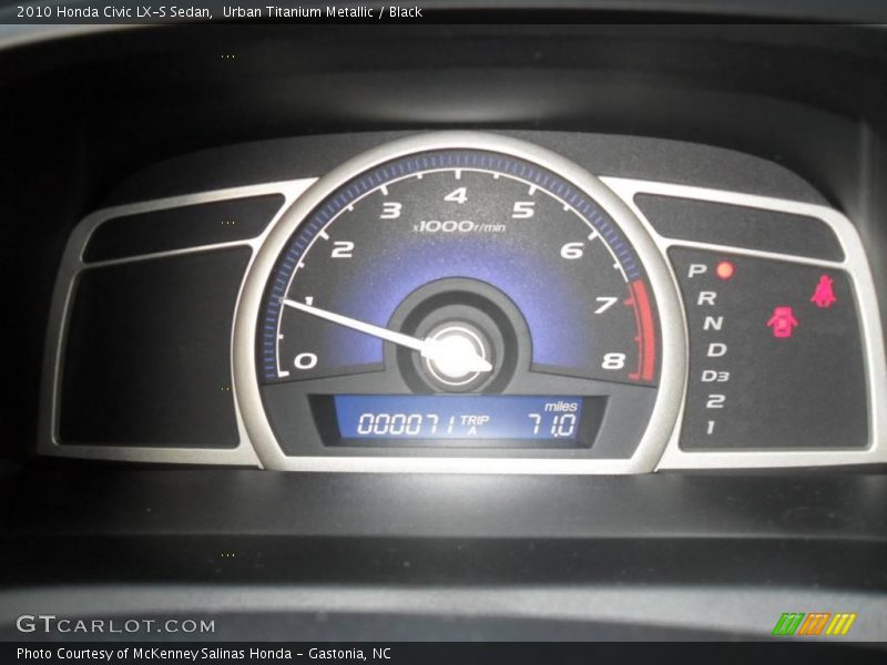 Urban Titanium Metallic / Black 2010 Honda Civic LX-S Sedan