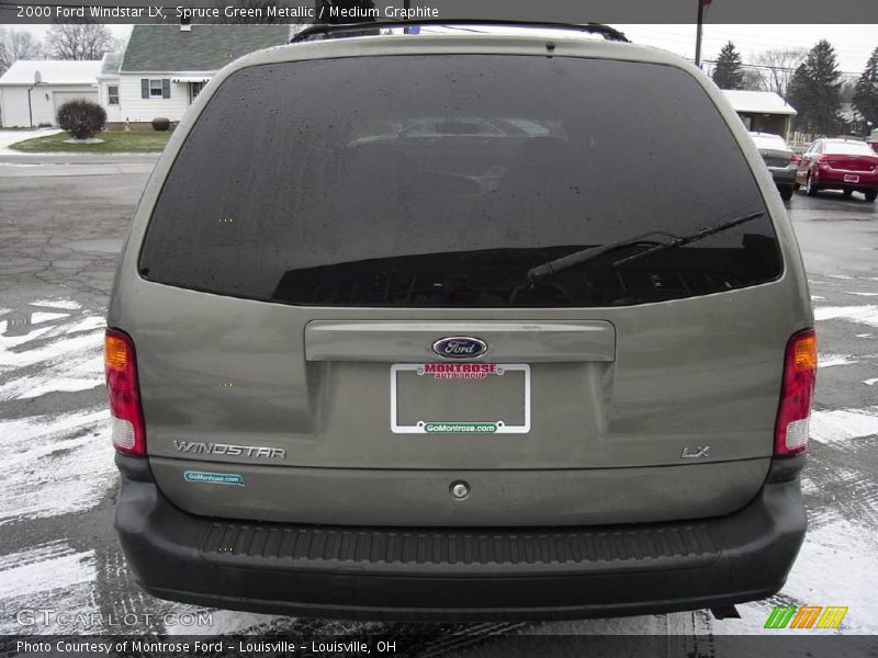 Spruce Green Metallic / Medium Graphite 2000 Ford Windstar LX