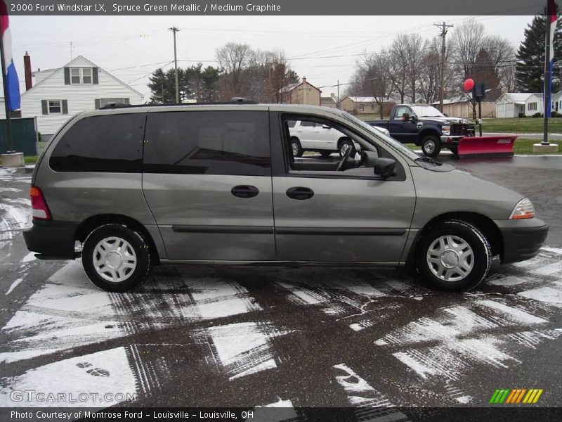 Spruce Green Metallic / Medium Graphite 2000 Ford Windstar LX