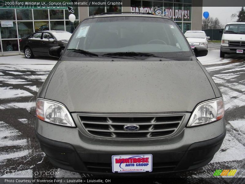 Spruce Green Metallic / Medium Graphite 2000 Ford Windstar LX