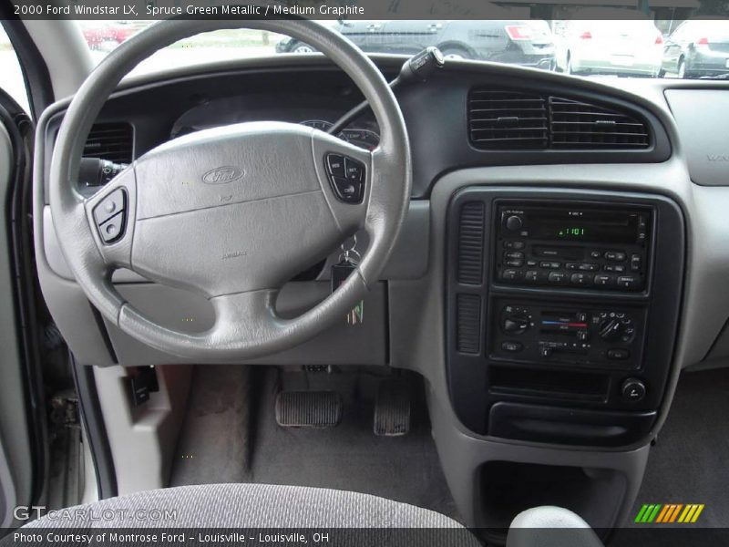Spruce Green Metallic / Medium Graphite 2000 Ford Windstar LX