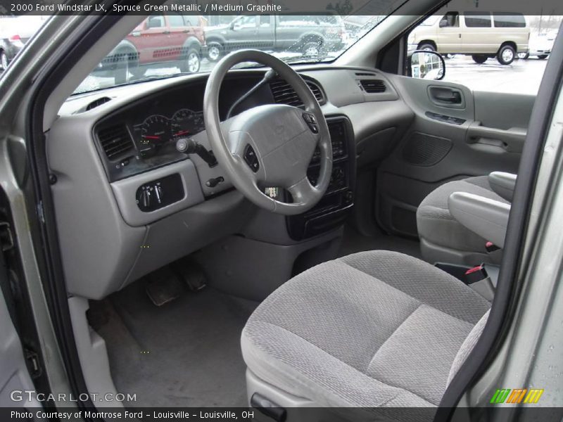 Spruce Green Metallic / Medium Graphite 2000 Ford Windstar LX