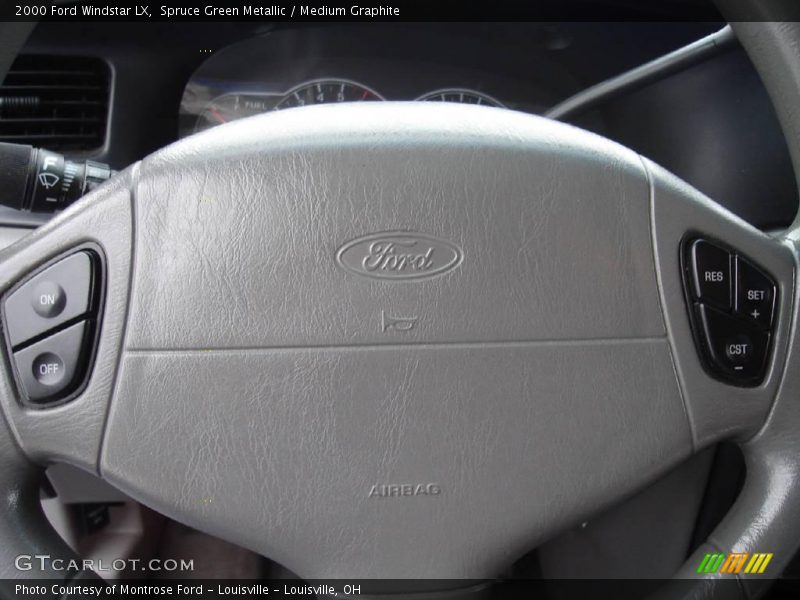 Spruce Green Metallic / Medium Graphite 2000 Ford Windstar LX