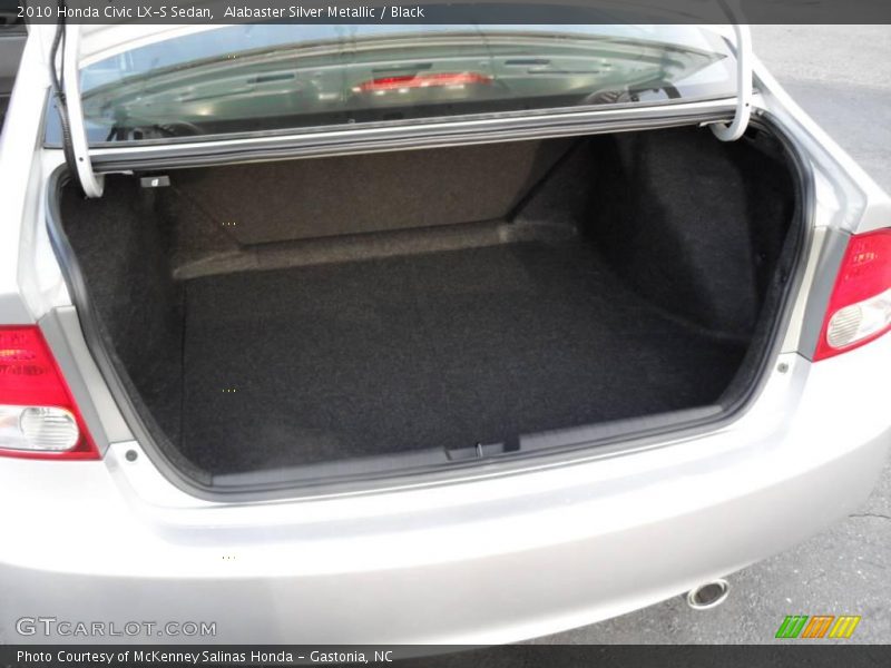 Alabaster Silver Metallic / Black 2010 Honda Civic LX-S Sedan