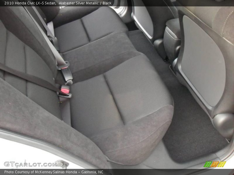 Alabaster Silver Metallic / Black 2010 Honda Civic LX-S Sedan