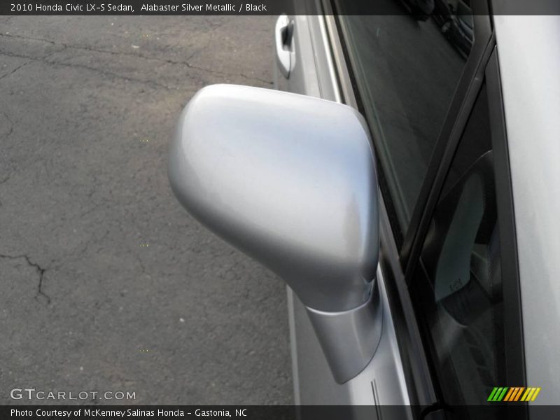 Alabaster Silver Metallic / Black 2010 Honda Civic LX-S Sedan