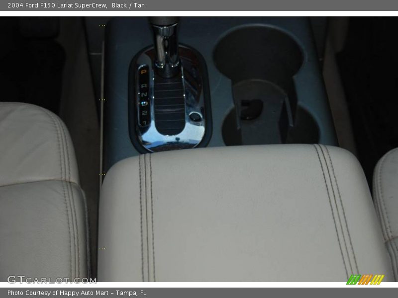 Black / Tan 2004 Ford F150 Lariat SuperCrew