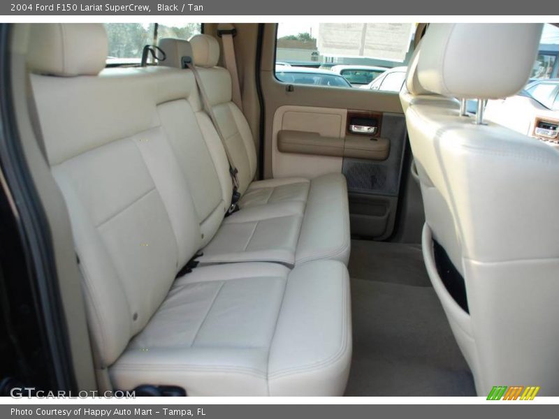 Black / Tan 2004 Ford F150 Lariat SuperCrew