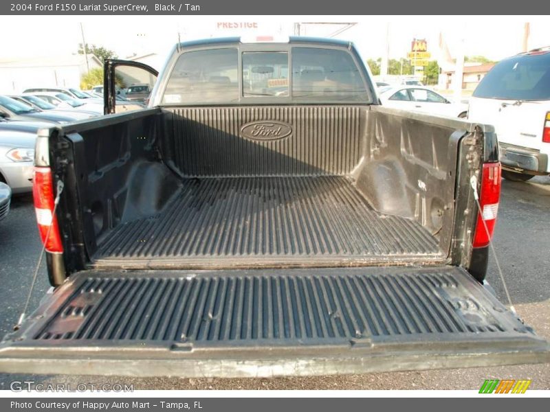 Black / Tan 2004 Ford F150 Lariat SuperCrew
