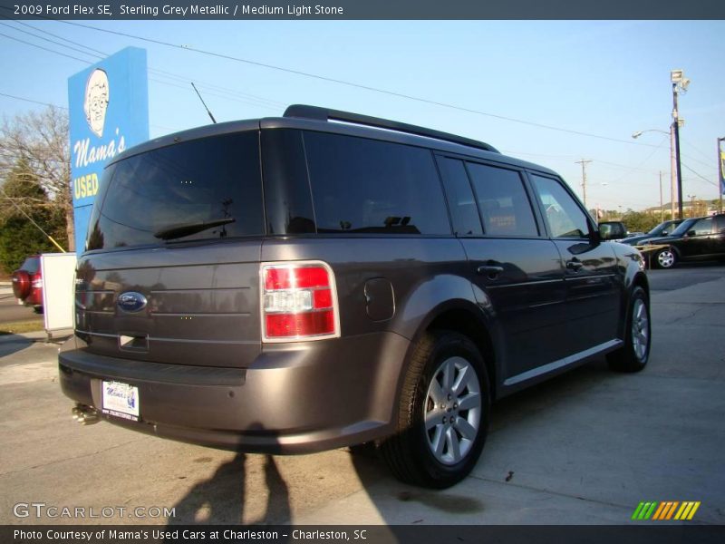 Sterling Grey Metallic / Medium Light Stone 2009 Ford Flex SE