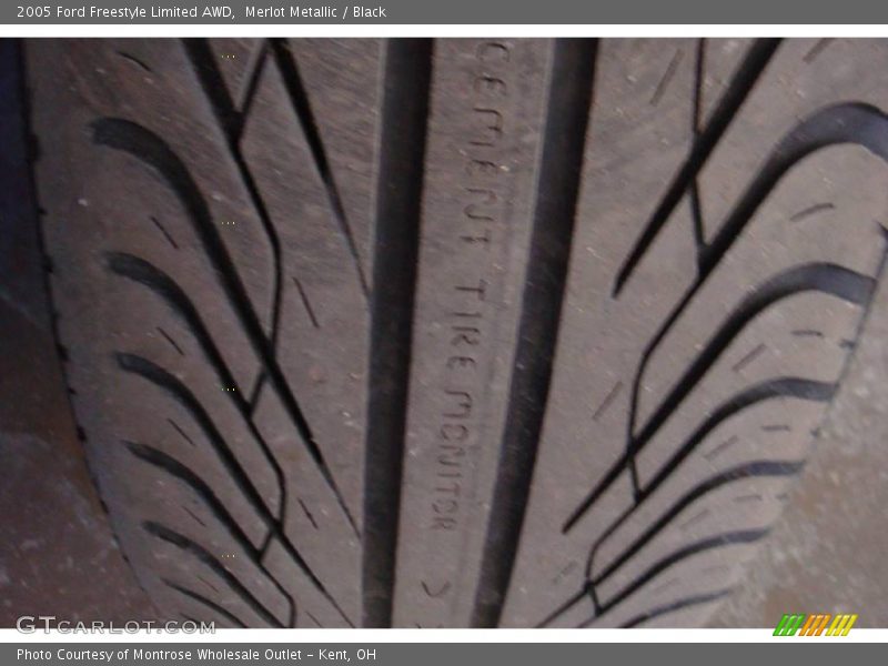Merlot Metallic / Black 2005 Ford Freestyle Limited AWD