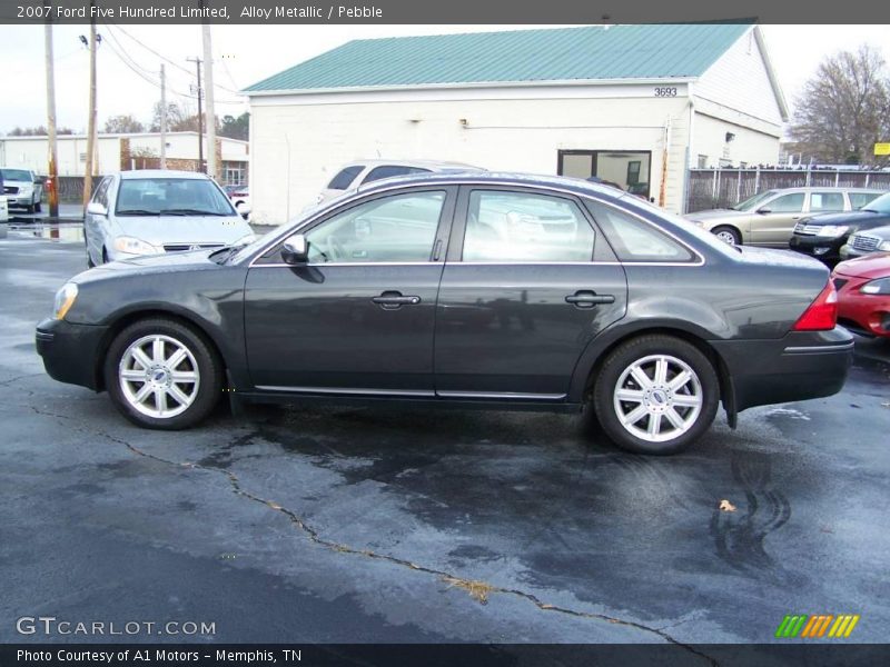 Alloy Metallic / Pebble 2007 Ford Five Hundred Limited