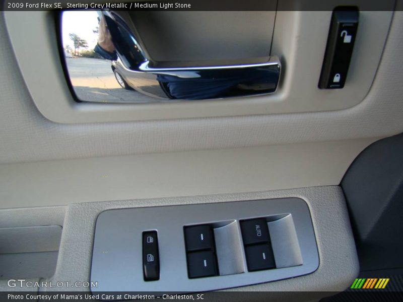 Sterling Grey Metallic / Medium Light Stone 2009 Ford Flex SE