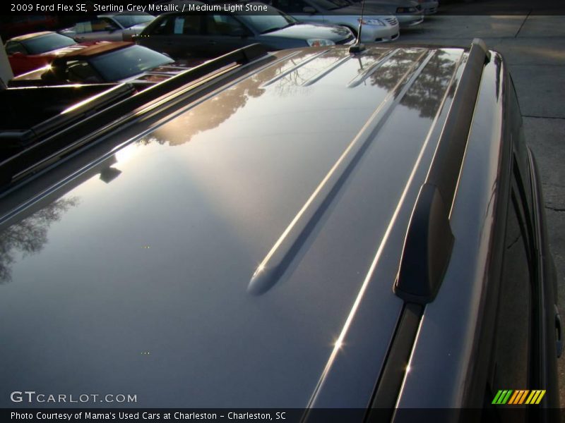 Sterling Grey Metallic / Medium Light Stone 2009 Ford Flex SE