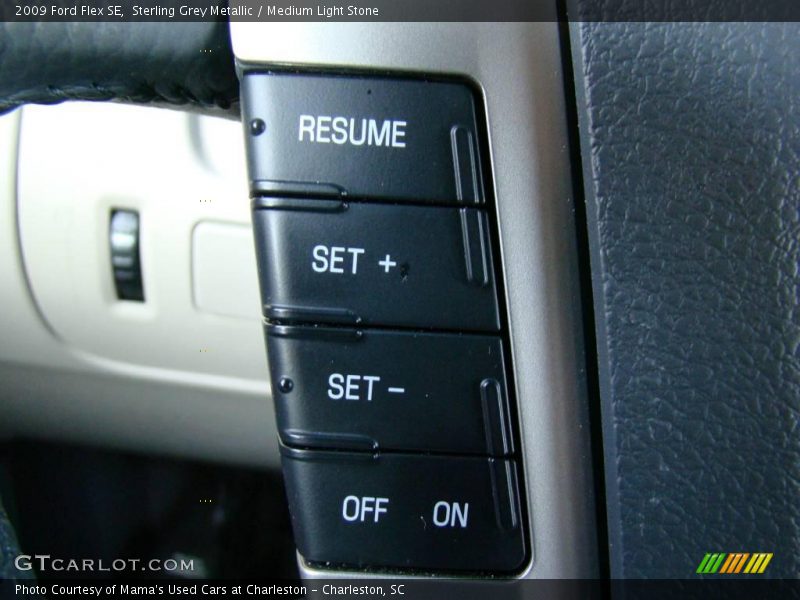 Sterling Grey Metallic / Medium Light Stone 2009 Ford Flex SE