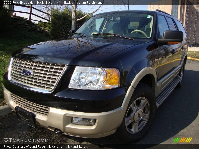 Black / Medium Parchment 2006 Ford Expedition Eddie Bauer 4x4