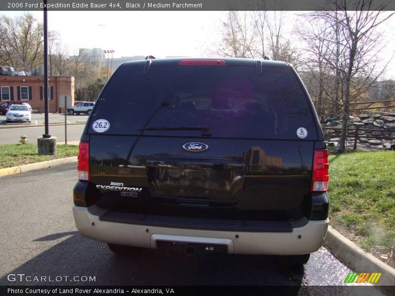 Black / Medium Parchment 2006 Ford Expedition Eddie Bauer 4x4