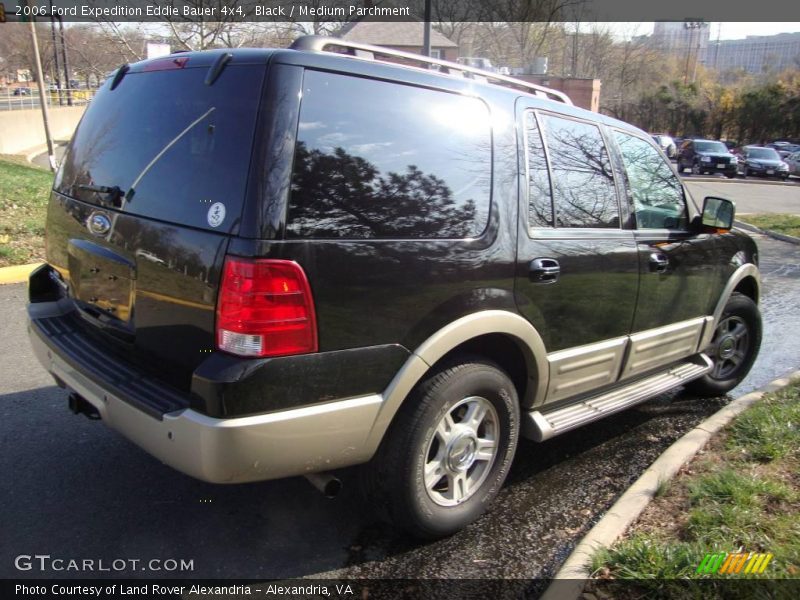 Black / Medium Parchment 2006 Ford Expedition Eddie Bauer 4x4