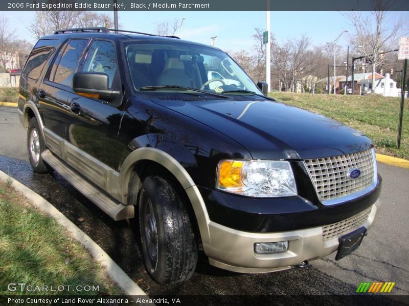 Black / Medium Parchment 2006 Ford Expedition Eddie Bauer 4x4