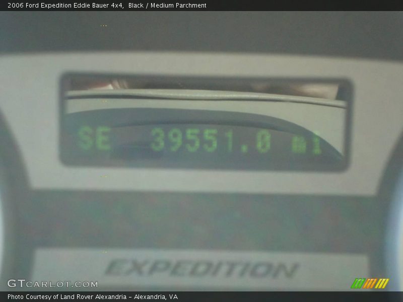 Black / Medium Parchment 2006 Ford Expedition Eddie Bauer 4x4