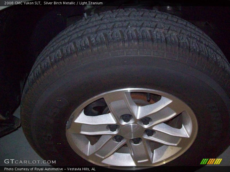 Silver Birch Metallic / Light Titanium 2008 GMC Yukon SLT