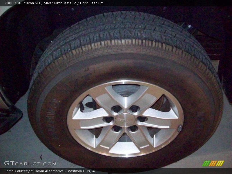 Silver Birch Metallic / Light Titanium 2008 GMC Yukon SLT
