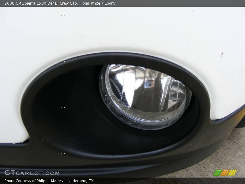 Polar White / Ebony 2008 GMC Sierra 1500 Denali Crew Cab