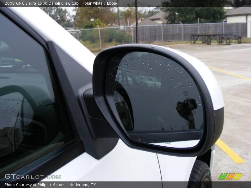 Polar White / Ebony 2008 GMC Sierra 1500 Denali Crew Cab