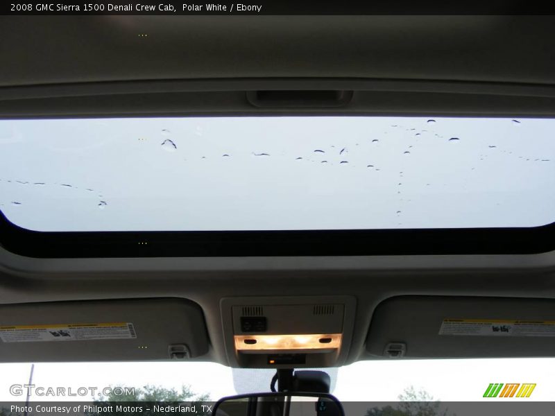 Polar White / Ebony 2008 GMC Sierra 1500 Denali Crew Cab