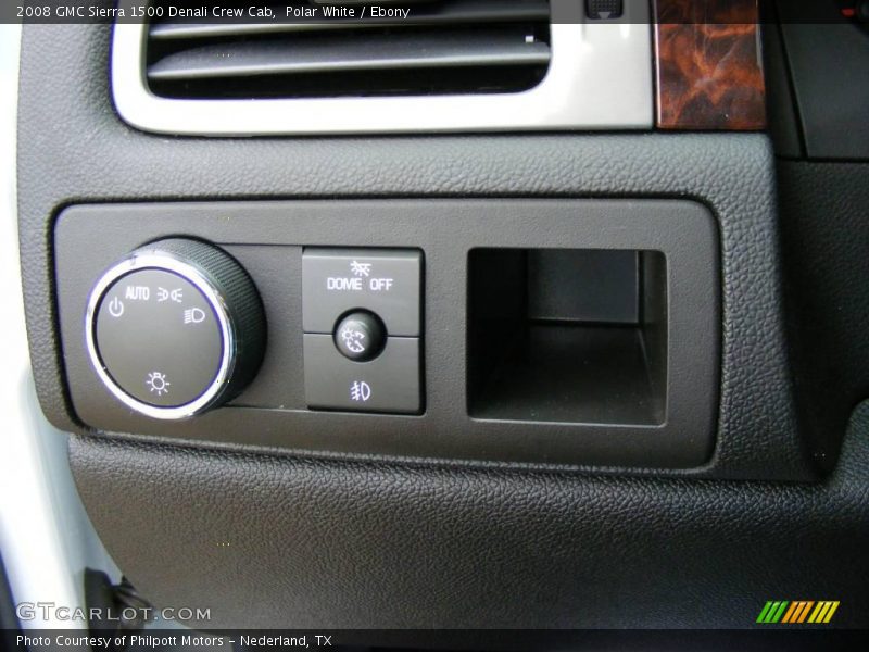 Polar White / Ebony 2008 GMC Sierra 1500 Denali Crew Cab