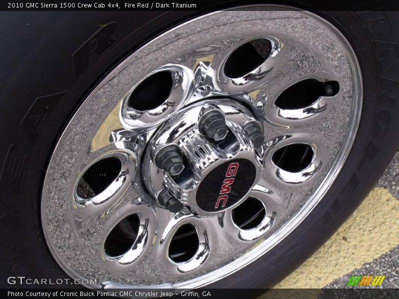 Fire Red / Dark Titanium 2010 GMC Sierra 1500 Crew Cab 4x4